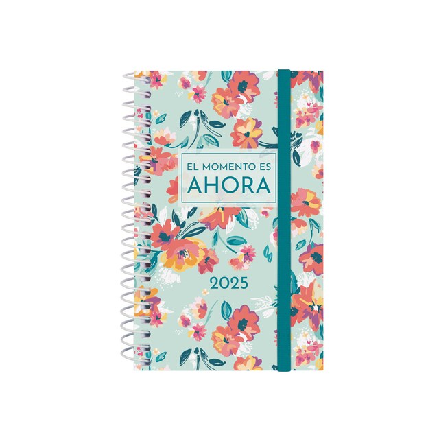 Imagen 0 de Agenda año 2025 Espiral Trendy Design Collection E3-79x127 mm semana vista horizontal Ahora Finocam multicolor multilingüe