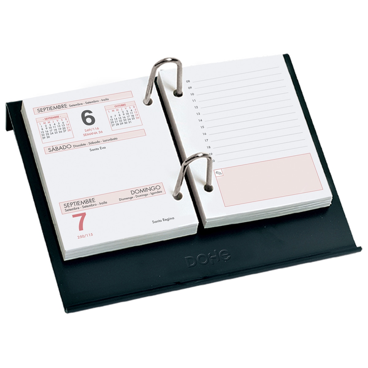 Imagen 0 de Portacalendario Dohe negro