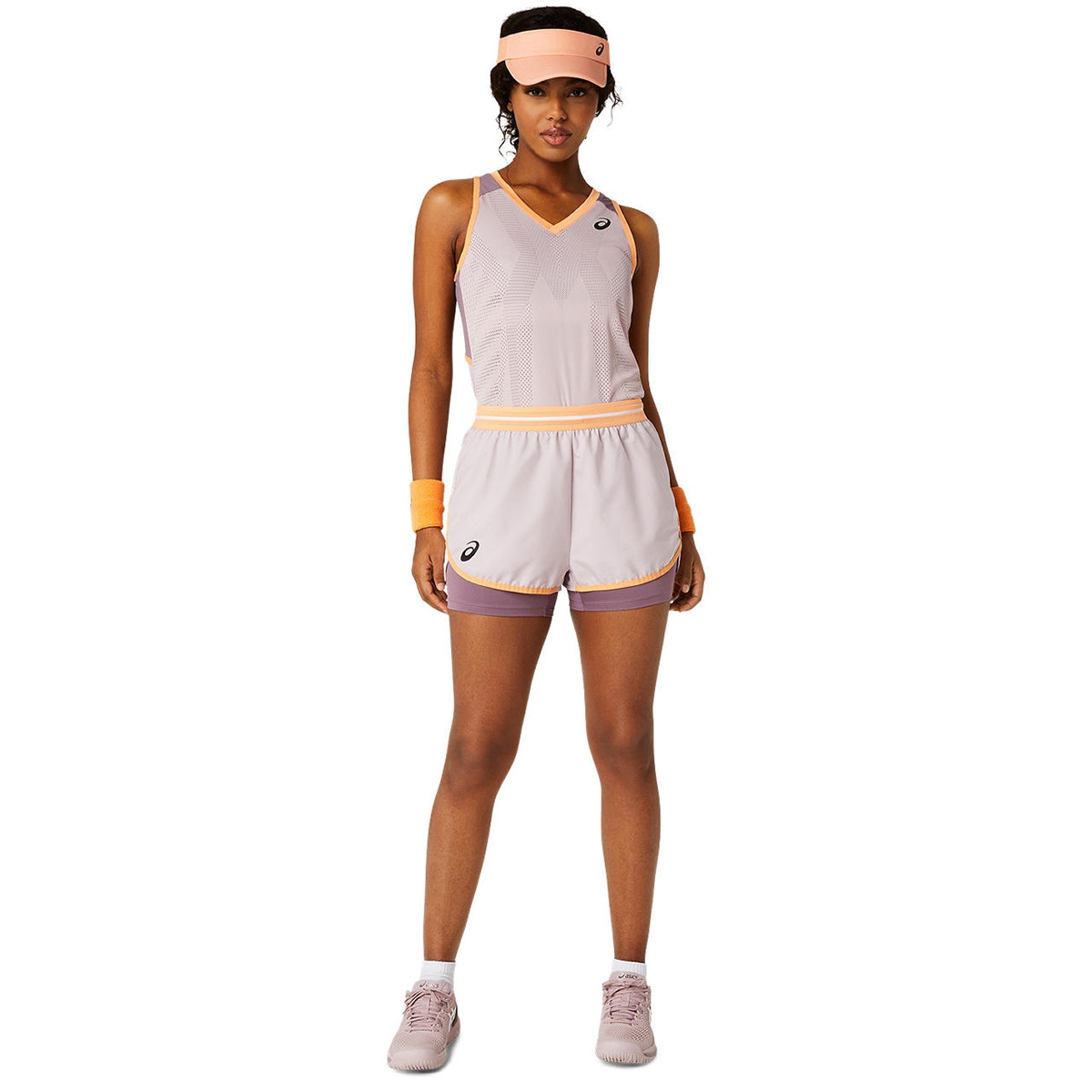 Calções de Ténis de Mulher Women Match Short Rosa-7