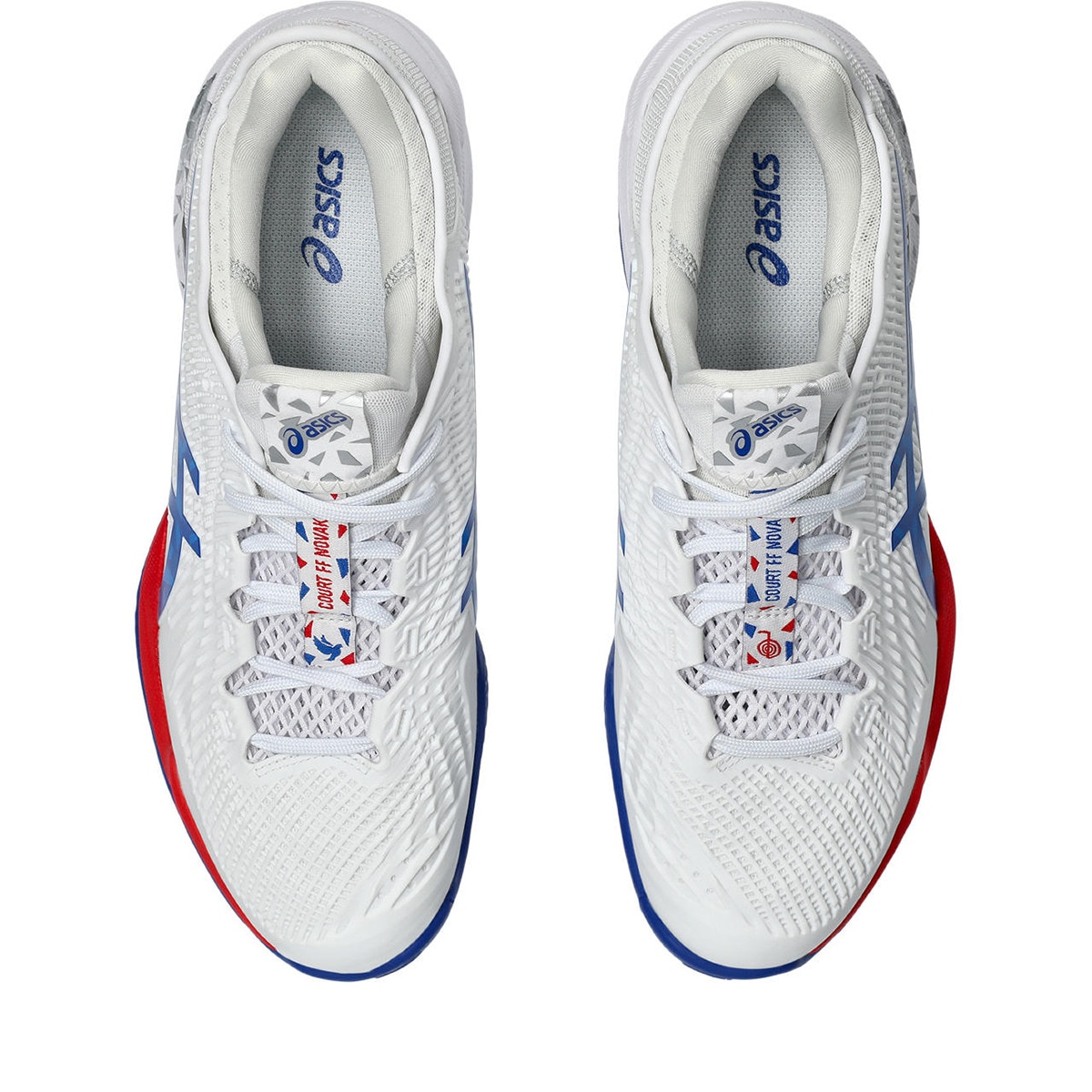 Sapatilhas de Ténis de Homem Court FF 3 Novak Clay Branco / Azul-3