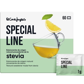 stevia edulcorante en sobres estuche 60 sobres - Special Line El Corte Ingles