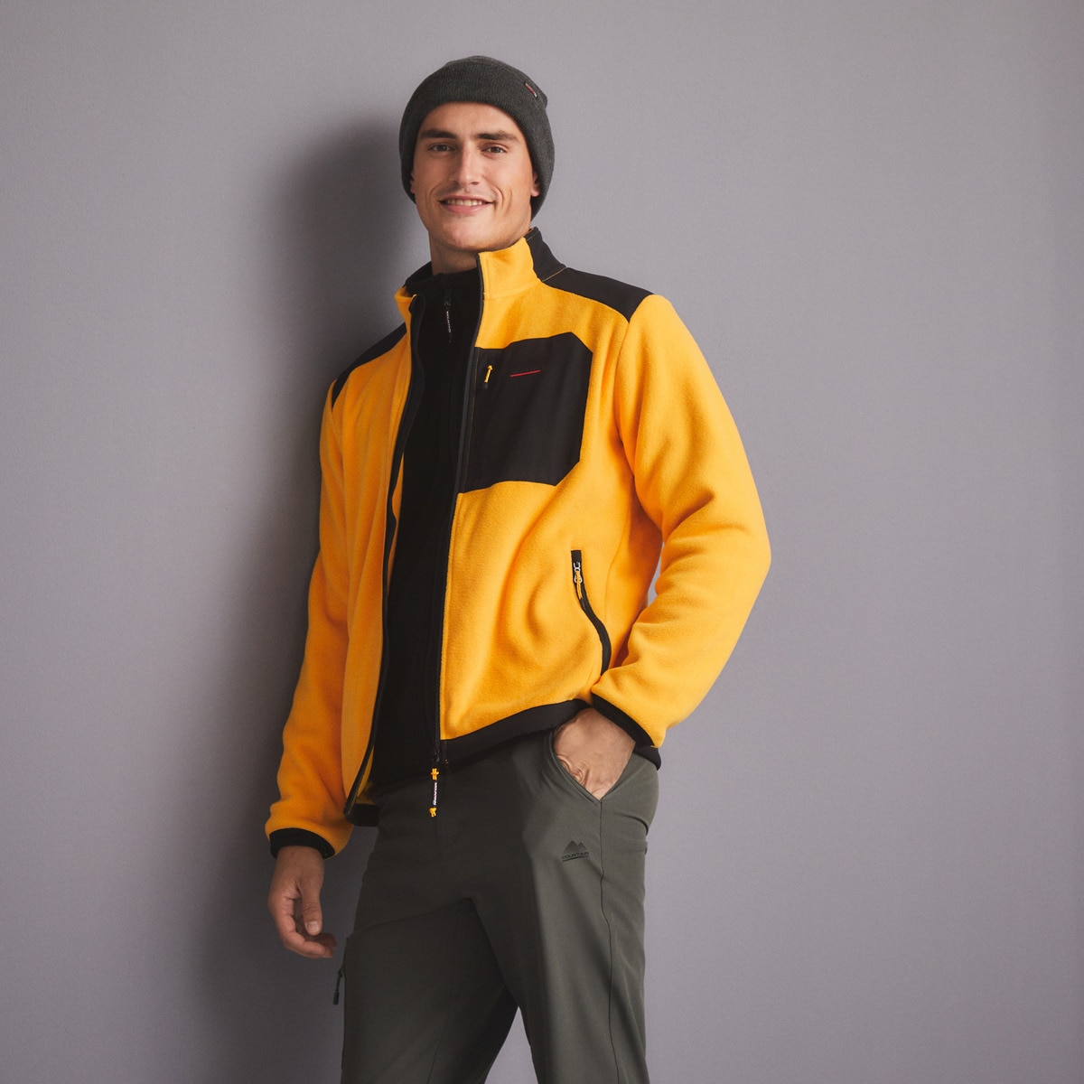 Polar de Montanha de Homem Ouro-2