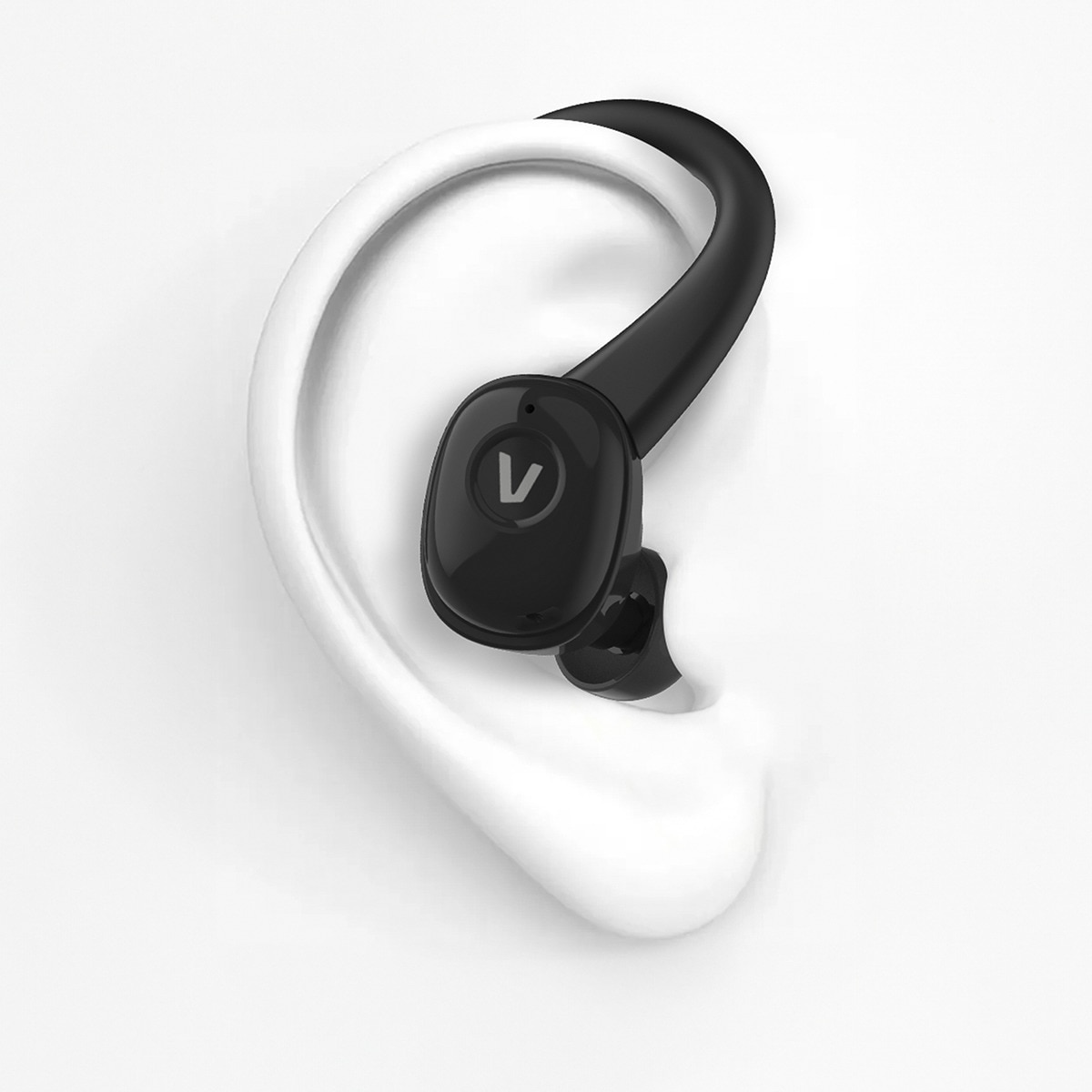 Auricular deportivo Vieta Pro Match 3, Bluetooth 5.4, panel táctil, cancelación de ruido activa y modo transparencia Negro-5