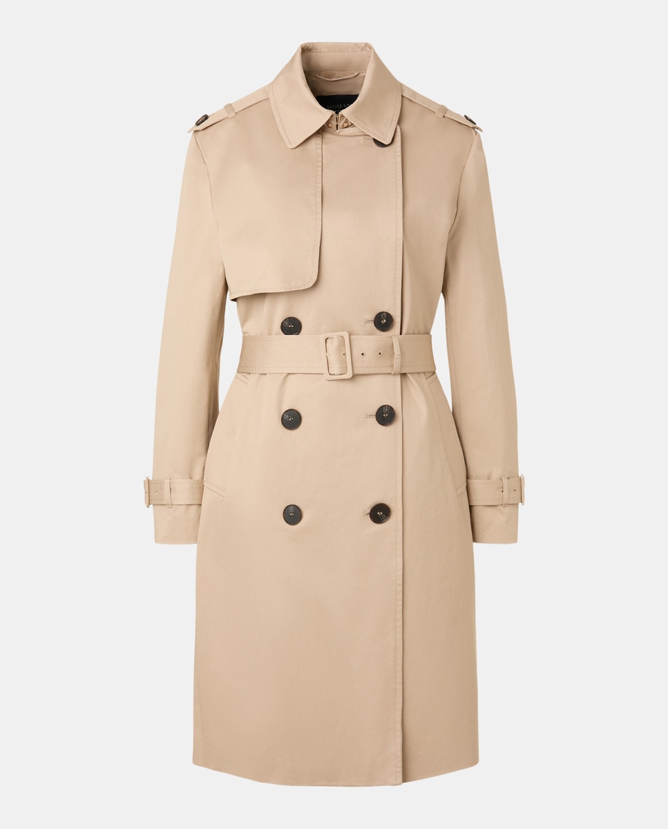 Gabardine Clássica Bege-4