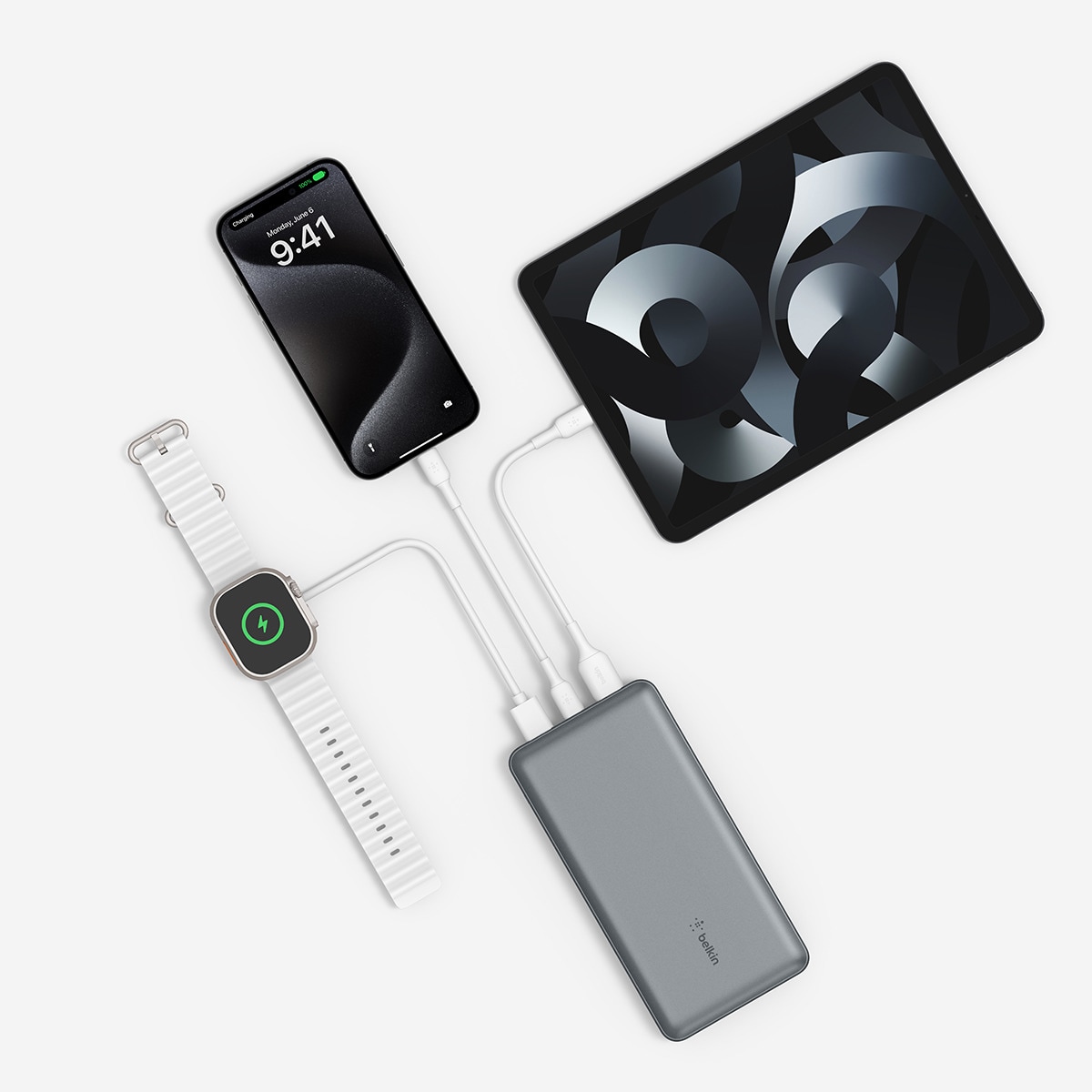 Powerbank Belkin BoostCharge de 20000 mAh Cinzento-3