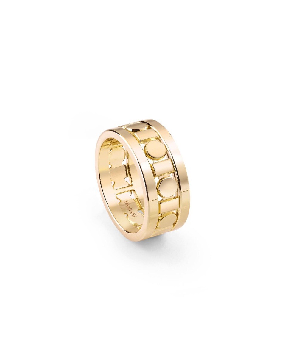 Aliança Belle Époque Reel em Ouro Amarelo - 8,30 mm. 1