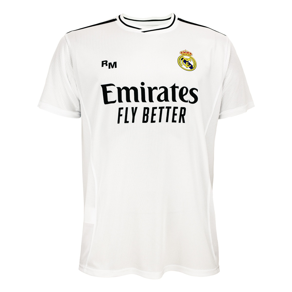 T-shirt Réplica Oficial do Primeiro Equipamento de Futebol do Real Madrid C.F. Infantil 1
