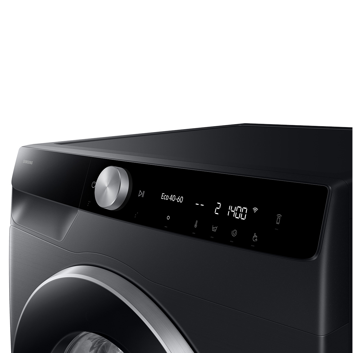 Lavadora Samsung 9kg con Autodosificación Clase A Negra WW90DG6U85LBU3 Negro-8