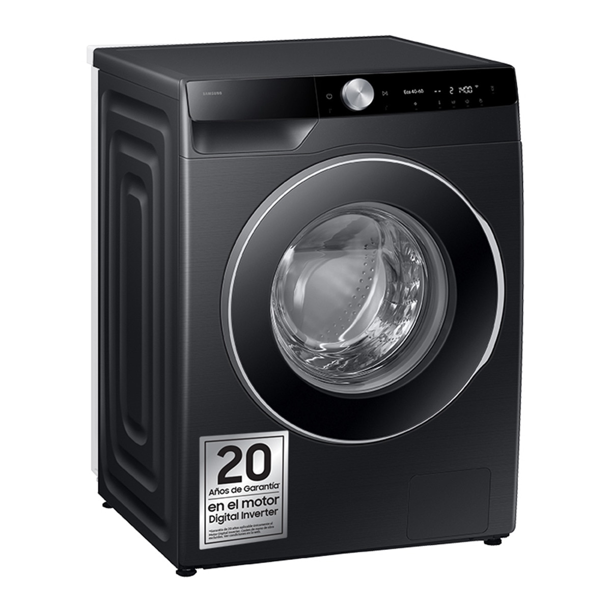 Lavadora Samsung 9kg con Autodosificación Clase A Negra WW90DG6U85LBU3 Negro-1