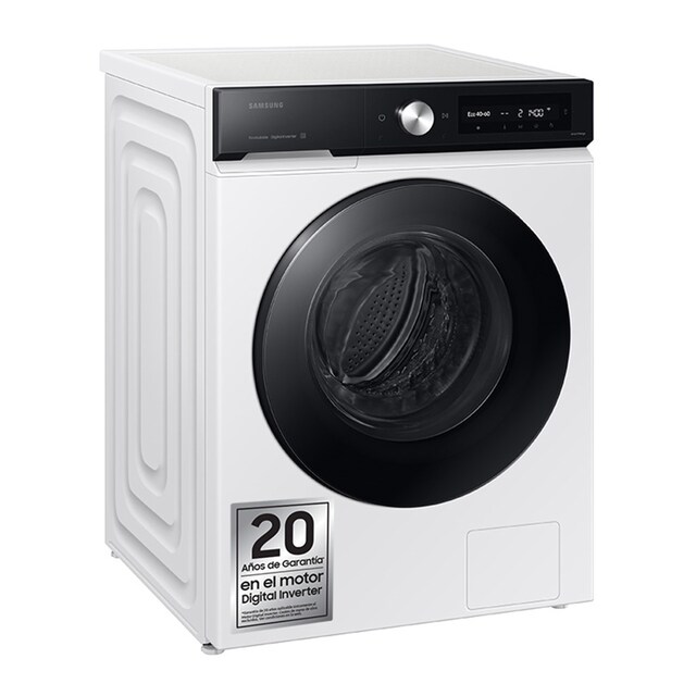 Imagen 0 de Lavadora Samsung 9kg con Autodosificación Clase A Blanca WW90DB7U94GEU3