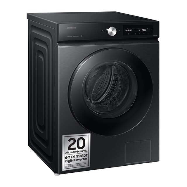 Imagen 0 de Lavadora Samsung 9kg con Autodosificación Clase A Negra WW90DB7U94GBU3