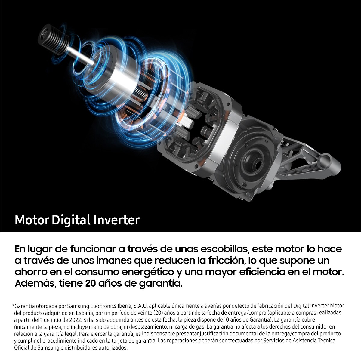 Lavadora Samsung 11kg Programa Super Speed 39 Clase A Blanca WW11DB7B34GWU3 Blanco-8