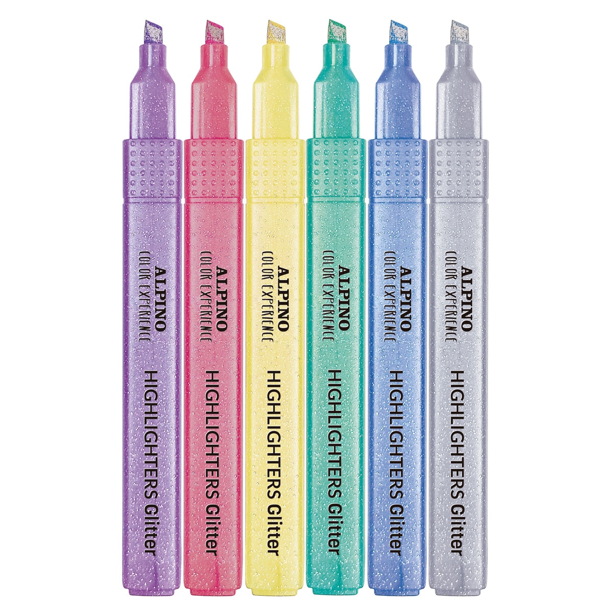 Conjunto de 6 marcadores de cor brilhante experiência Alpino Multicolor-2