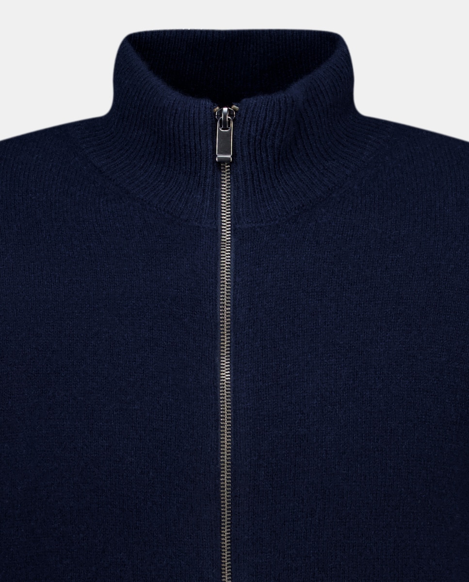 Chaqueta de hombre cremallera lisa