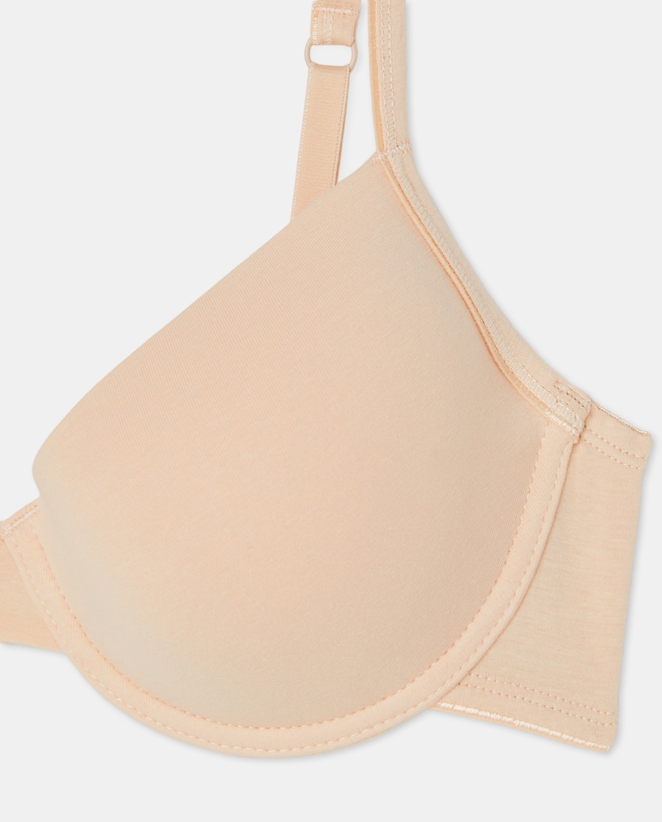 Pack 2 Sujetadores algodón basicos Nude-4
