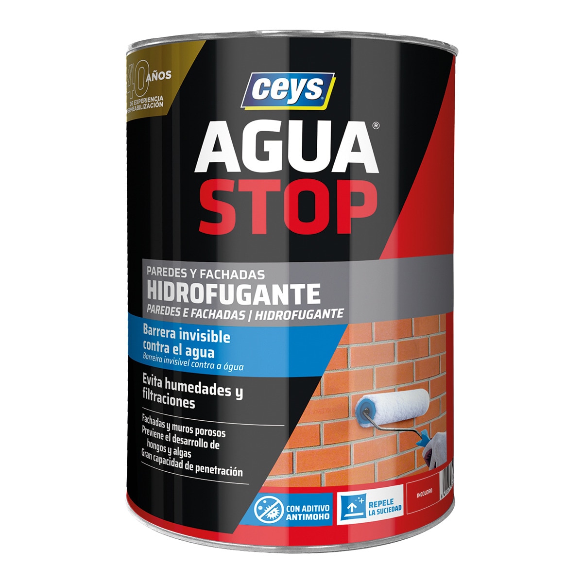 Hidrofugante con Antimoho 5 l Incoloro-1