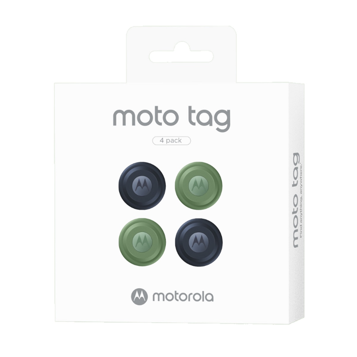 Imagen 0 de Pack de 4 dispositivos localizadores Motorola moto tag azul + verde