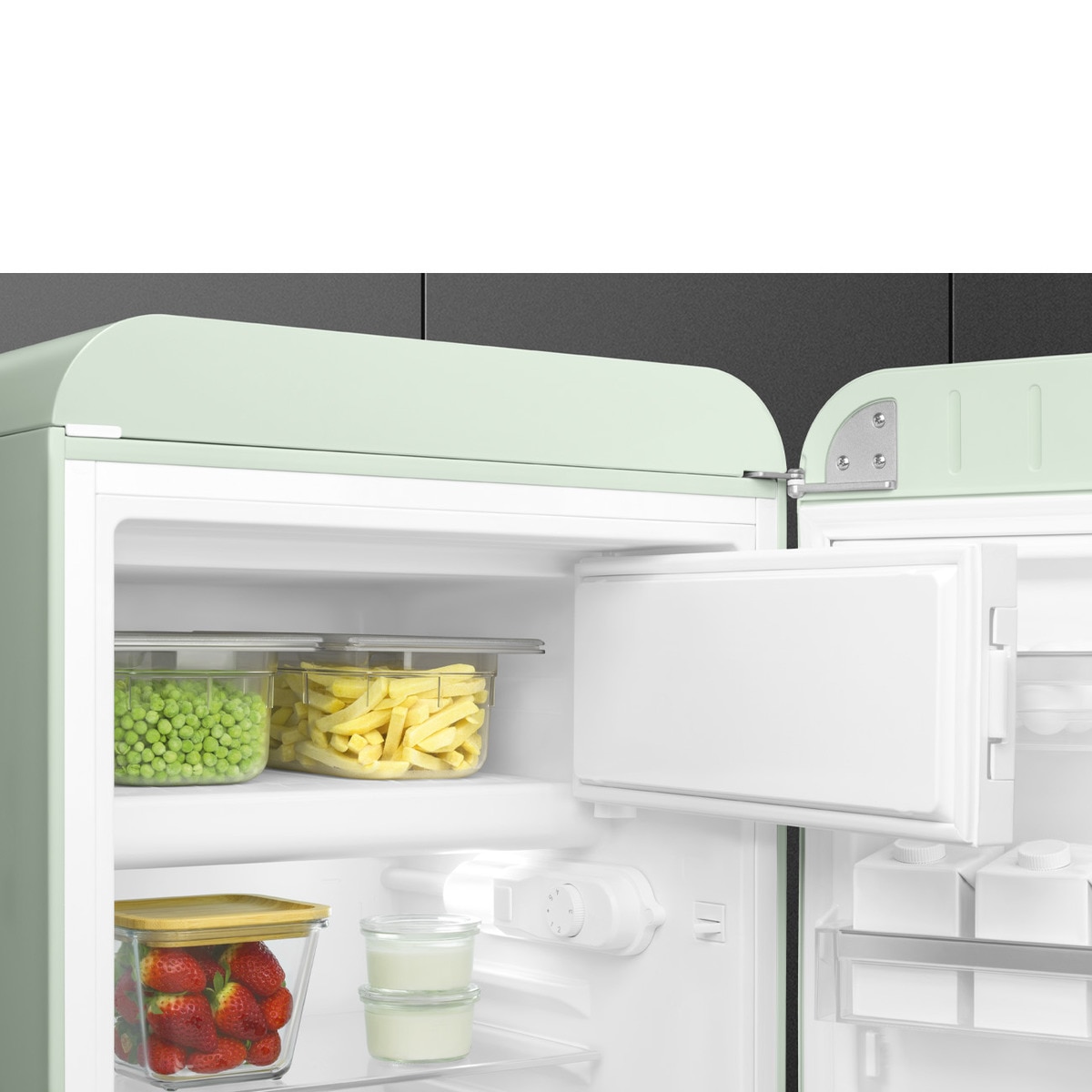 Frigorífico 1 puerta Smeg frío Estático - FAB10RPG6 Verde / Agua-9