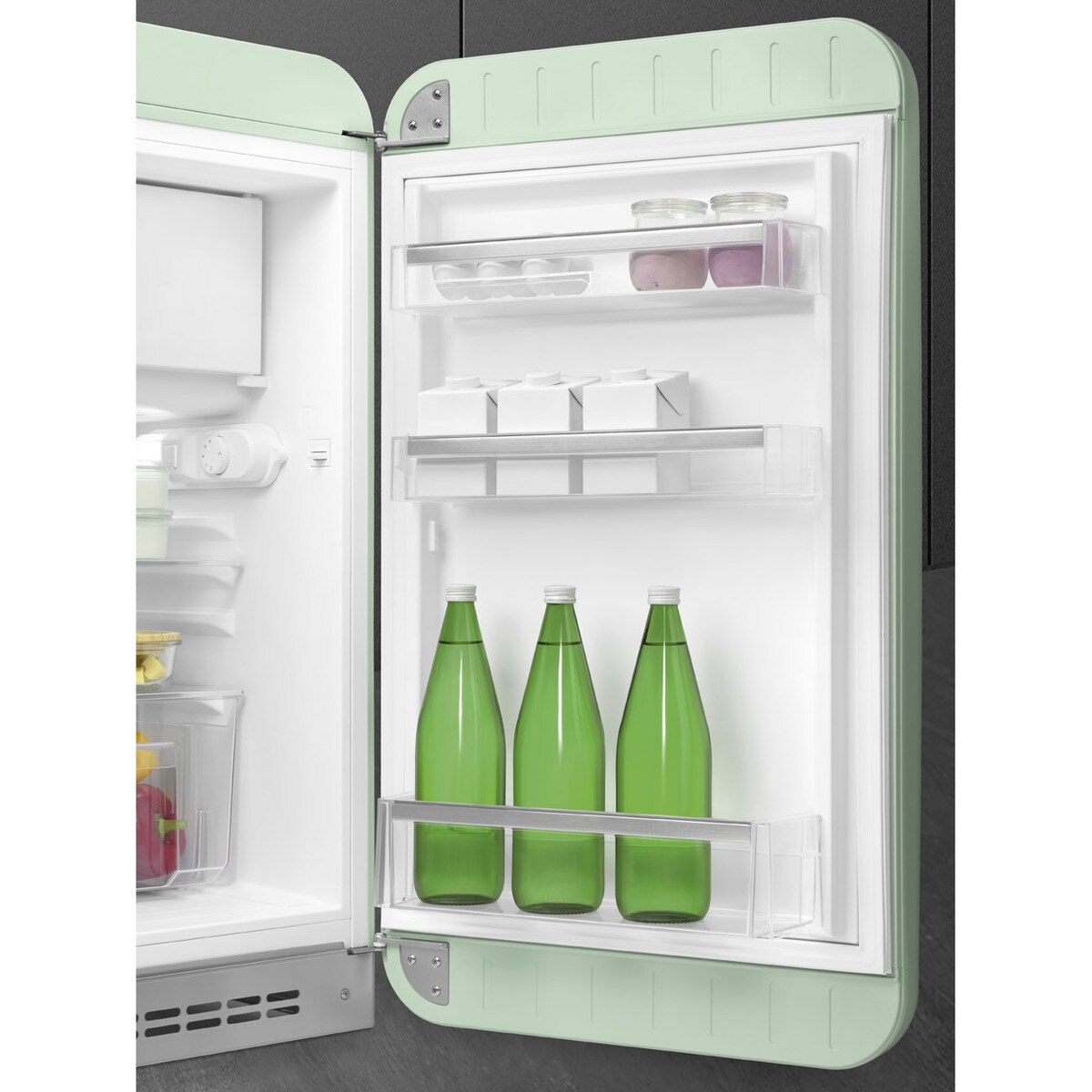 Frigorífico 1 puerta Smeg frío Estático - FAB10RPG6 Verde / Agua-11