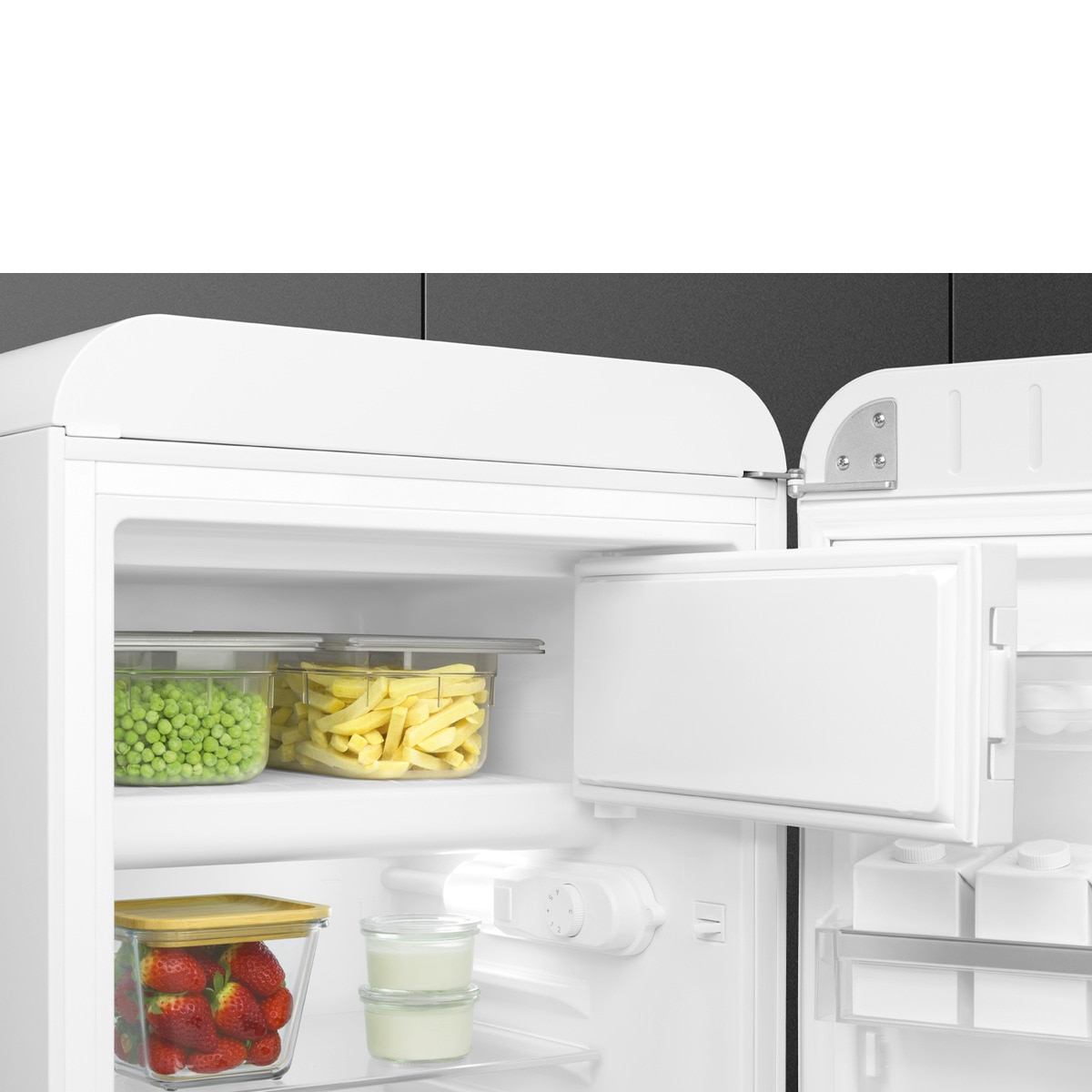 Frigorífico 1 puerta Smeg  frío Estático - FAB10RWH6 Blanco-5