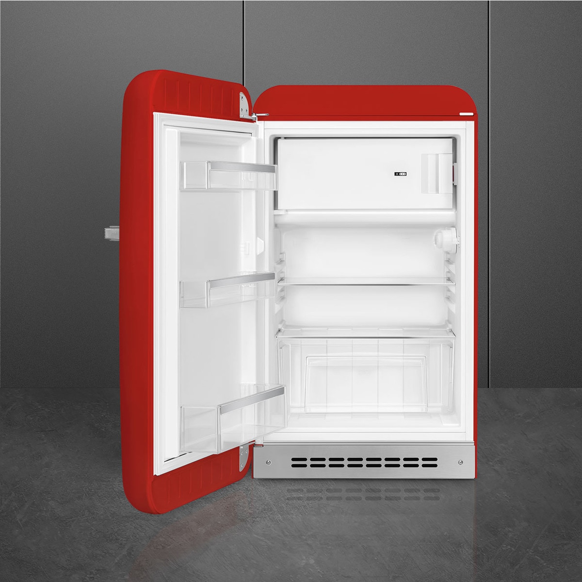 Frigorífico 1 puerta Smeg apertura izquierda - FAB10LRD6 Rojo-2
