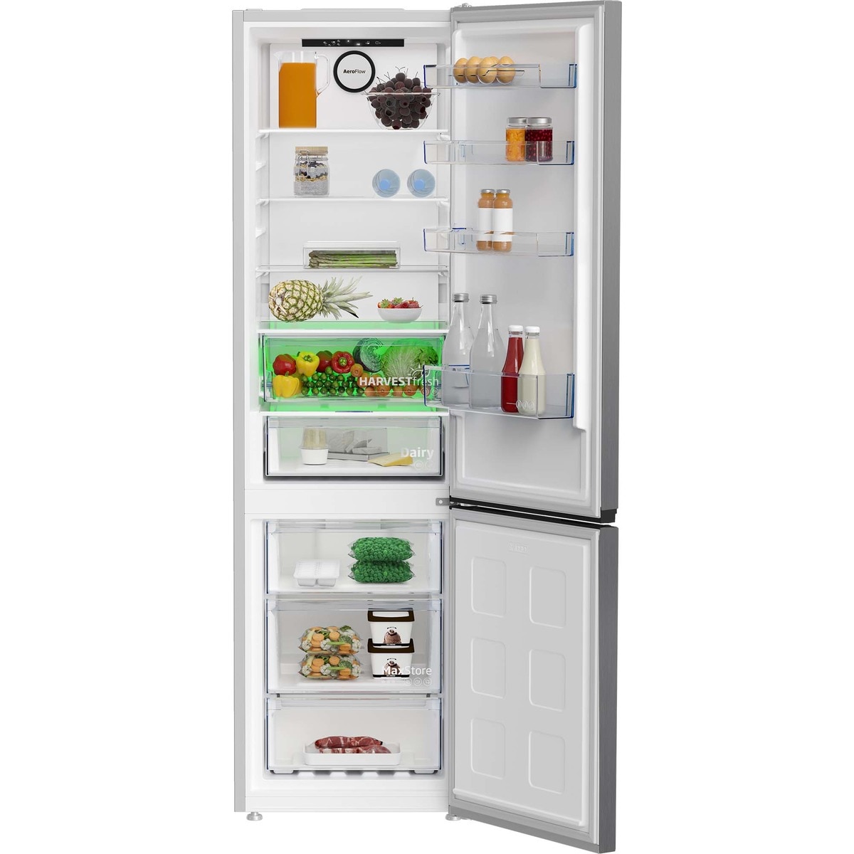 Frigorífico combi Beko  NeoFrost Dual Cooling, HaverFresh - B5EUNE406HXB Inox-4