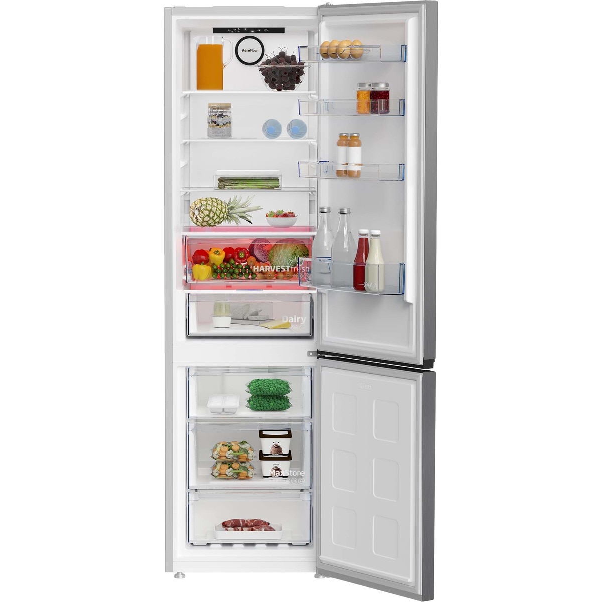 Frigorífico combi Beko  NeoFrost Dual Cooling, HaverFresh - B5EUNE406HXB Inox-5