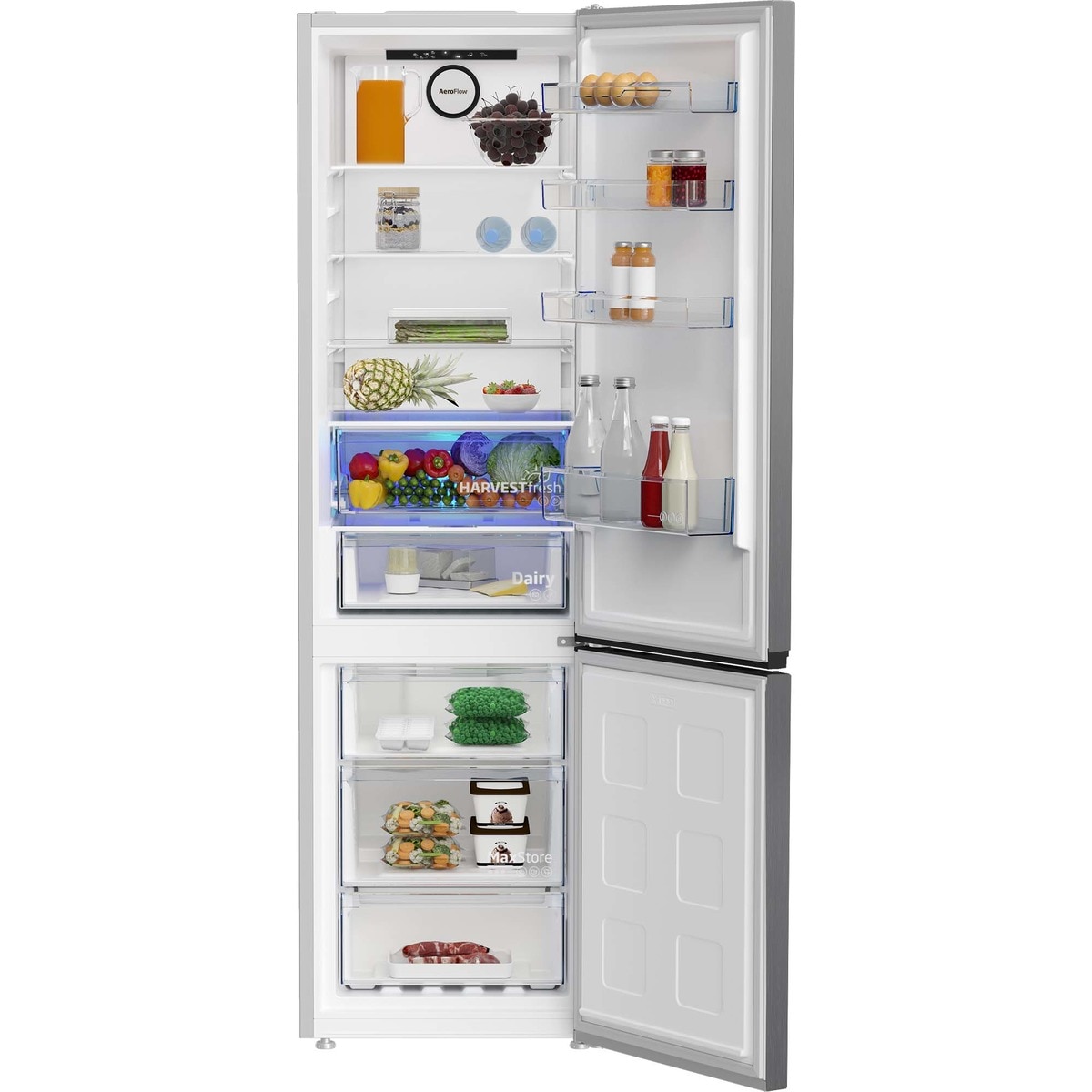 Frigorífico combi Beko  NeoFrost Dual Cooling, HaverFresh - B5EUNE406HXB Inox-7