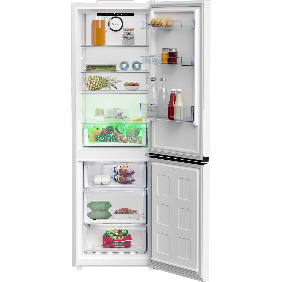 Frigorífico combi Beko neoFrost, AeroFlow - B5RCNE365HW Blanco-19