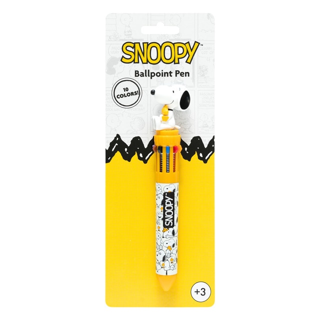 Imagen 0 de Bolígrafo 3D 10 colores Snoopy lazy days Erik amarillo