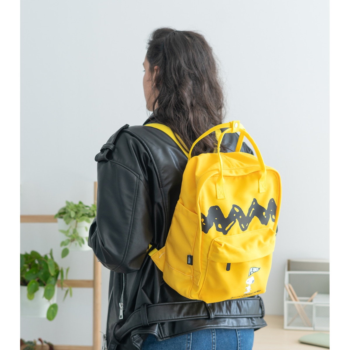 Mochila everyday Snoopy Erik amarillo Amarillo / Negro-6