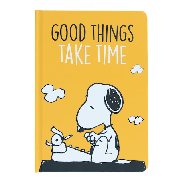 Imagen 0 de Cuaderno premium a5 Snoopy lazy days Erik amarillo