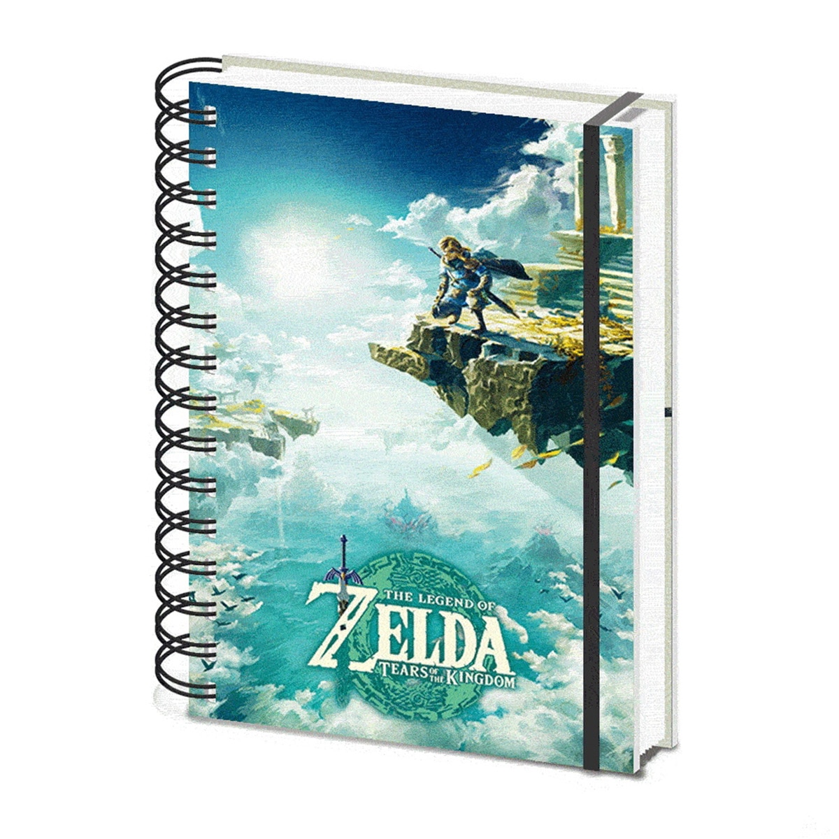 Caderno A5 Zelda 3d Tears Pyramid 1