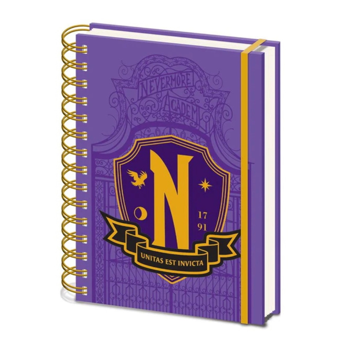 Bloco de notas A5 Nevermore Academy Wednesday 1