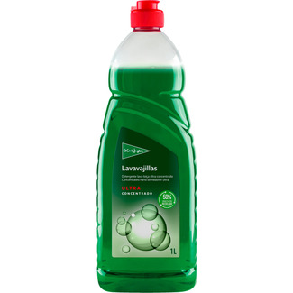 Detergente de Lavagem à Mão Concentrado para Loiça embalagem 1 L - El Corte Inglés