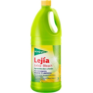 Lixívia com Detergente de Limão embalagem 2 L - El Corte Inglés