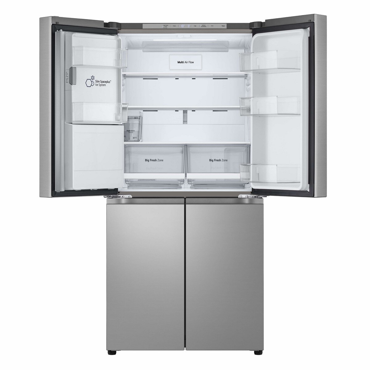 Frigorífico Americano LG GML861PYPE de 4 Portas No Frost e de 178,7 cm - Prime Silver Inox anti marcas-3