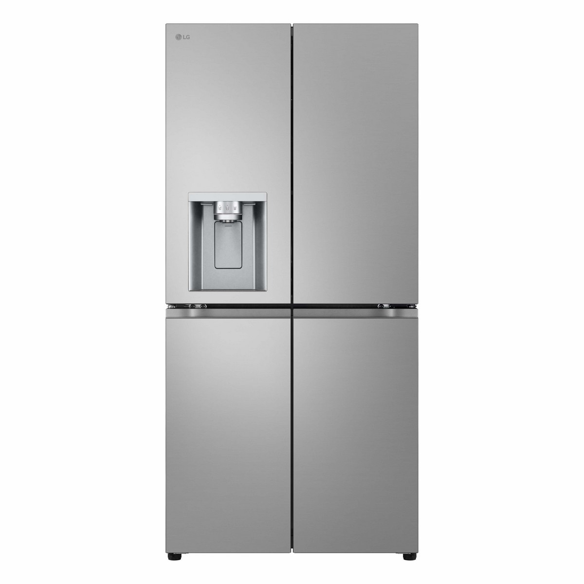 Frigorífico Americano LG GML861PYPE de 4 Portas No Frost e de 178,7 cm - Prime Silver Inox anti marcas-1