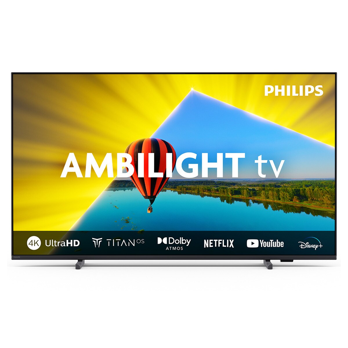 TV LED 126cm (50") Philips Ambilight 50PUS8079 UHD 4K, Dolby Atmos, Titan OS, Smart TV Negro mate-12