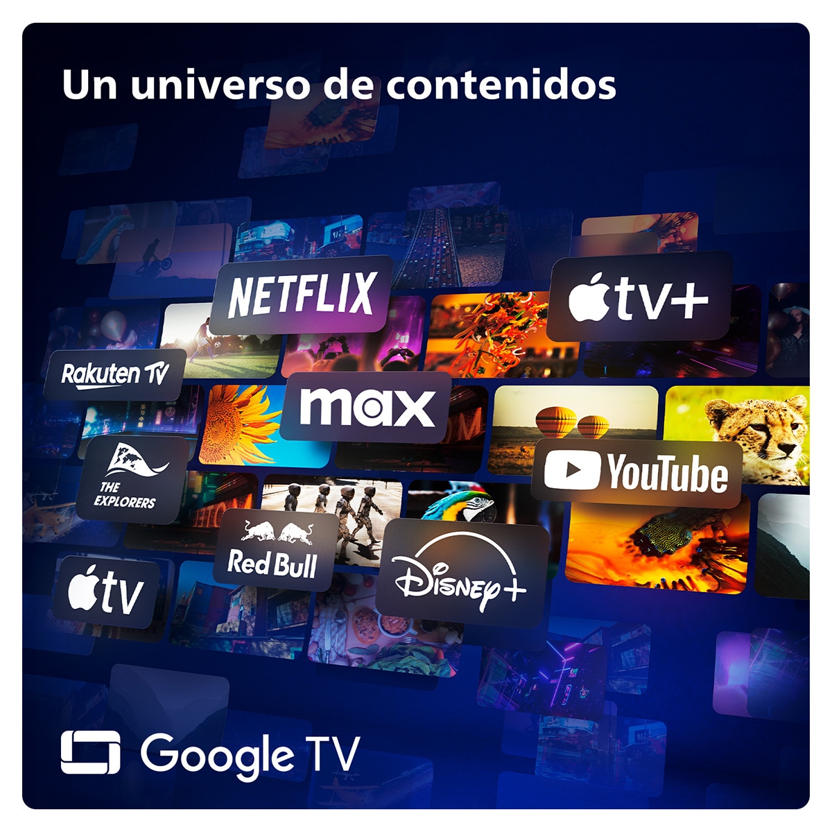 TV OLED 164cm (65") Philips Ambilight 65OLED819 UHD 4K, Dolby Vision y Dolby Atmos, Google TV, Smart TV Cromado-12