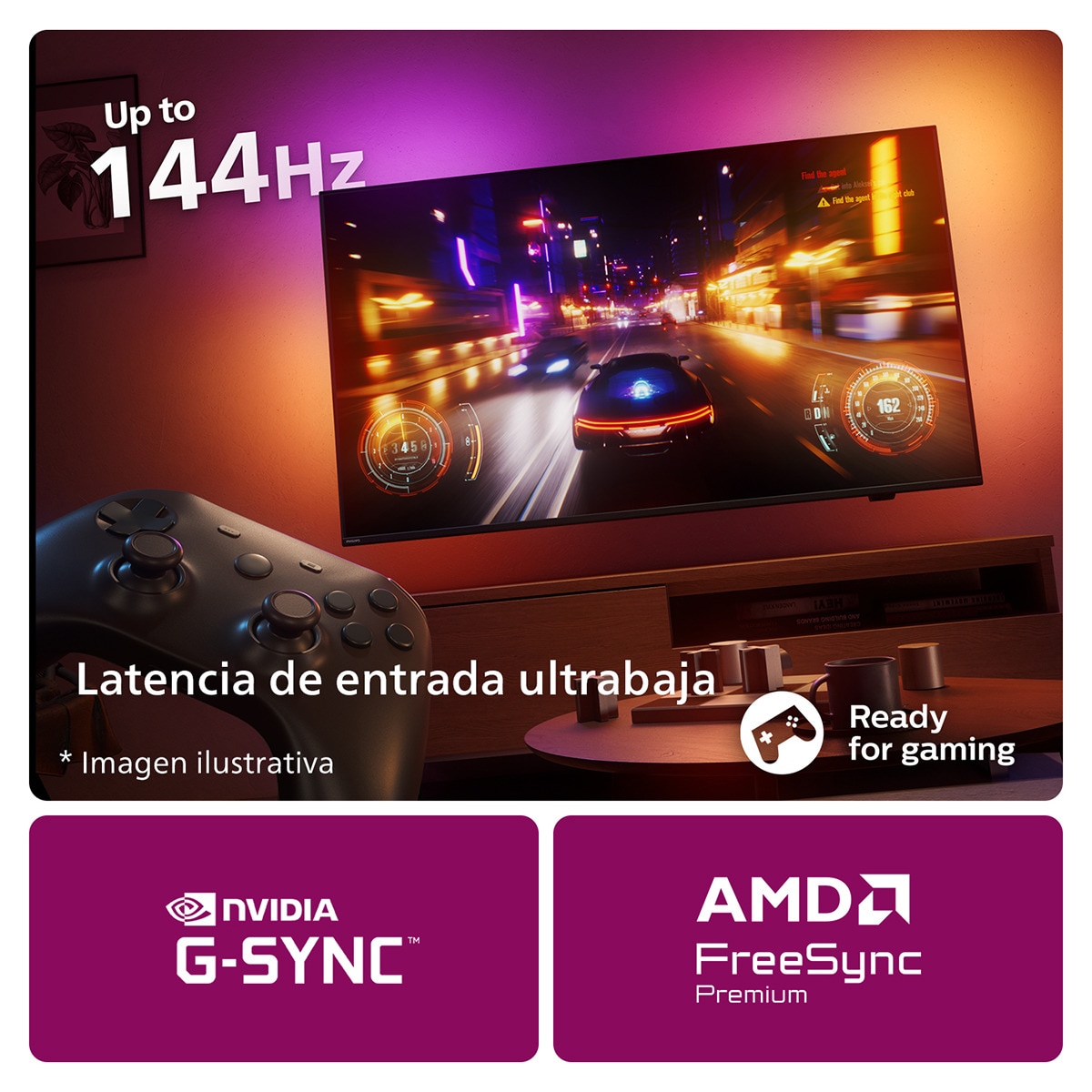 TV OLED 164cm (65") Philips Ambilight 65OLED909 UHD 4K, Dolby Vision y Dolby Atmos, Google TV, Smart TV Negro brillante-9