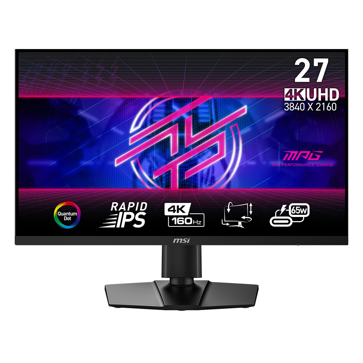 Monitor PC 69cm (27") MSI MPG 274URF QD, 160 Hz, UHD 4K Negro-1