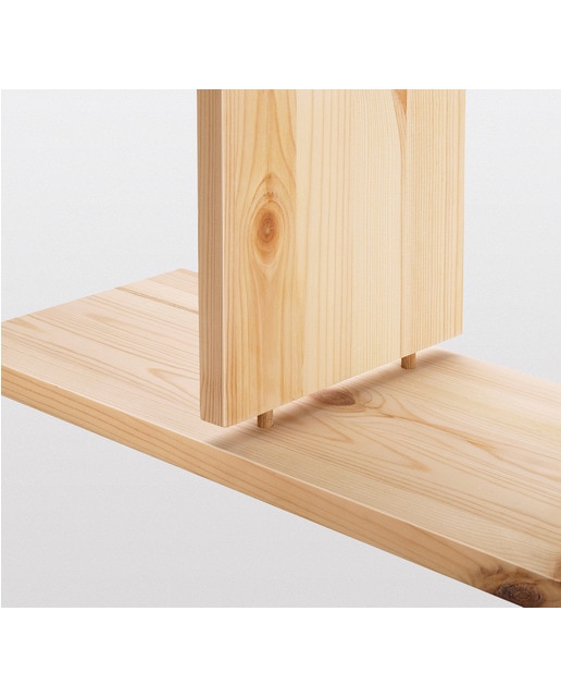 Regleta de Espigas de Madera Gris-12