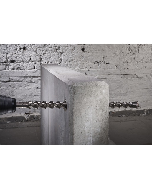 Broca Hormigón Armado Profesional 4-Cut Ø 30 mm Gris-3