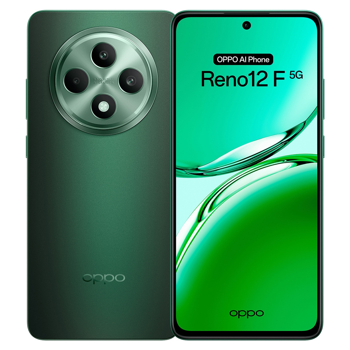 Oppo Reno 12F 5G 8GB + 256GB + Cargador 45W móvil libre Verde Oliva-1