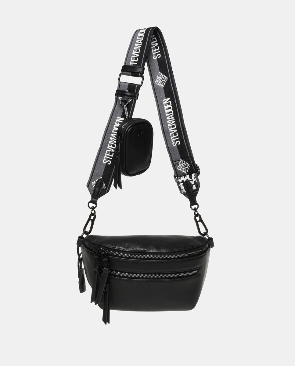 Bolso bandolera con monedero Bclarke Variante única Negro