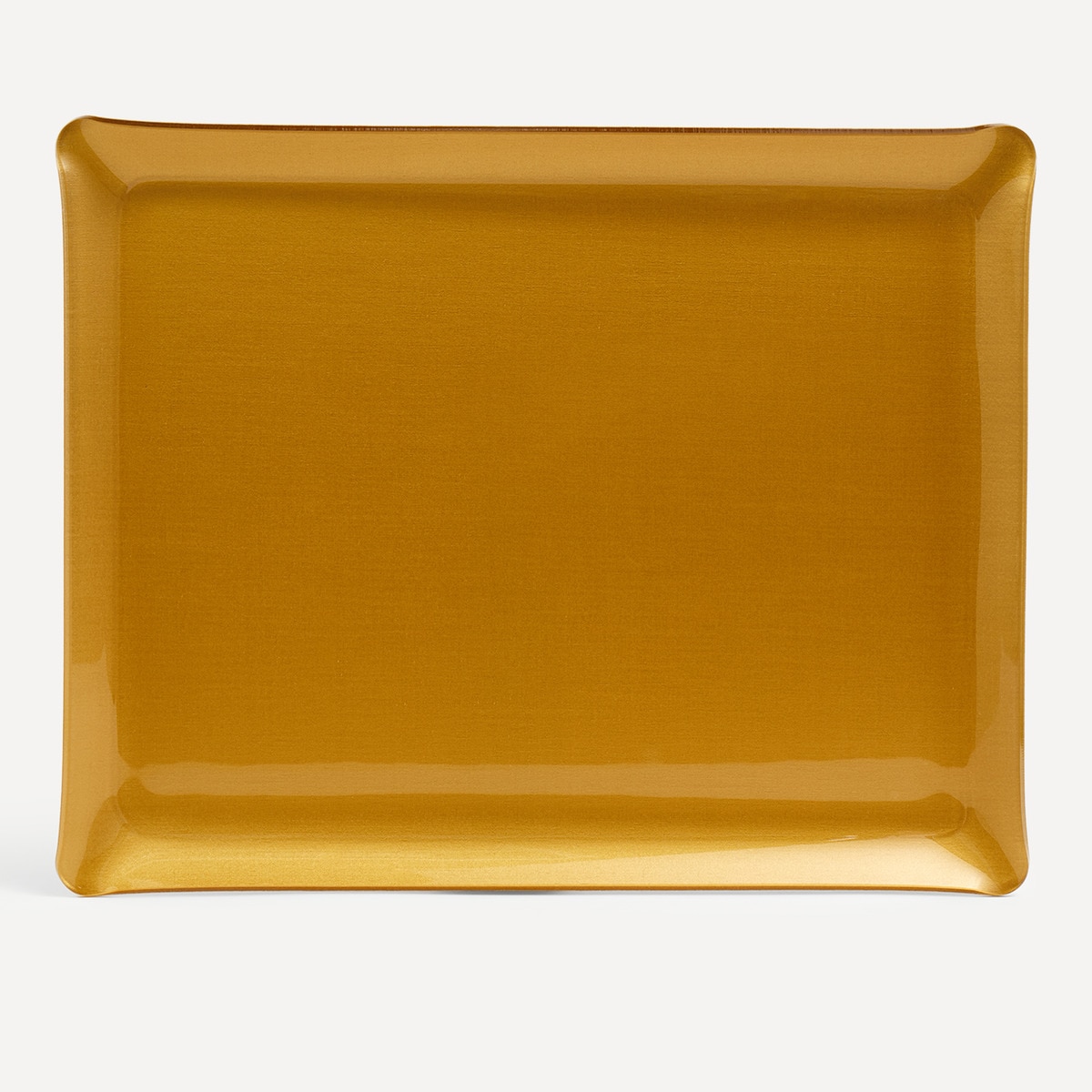 Tabuleiro em Acrílico de Linho Dourado-1