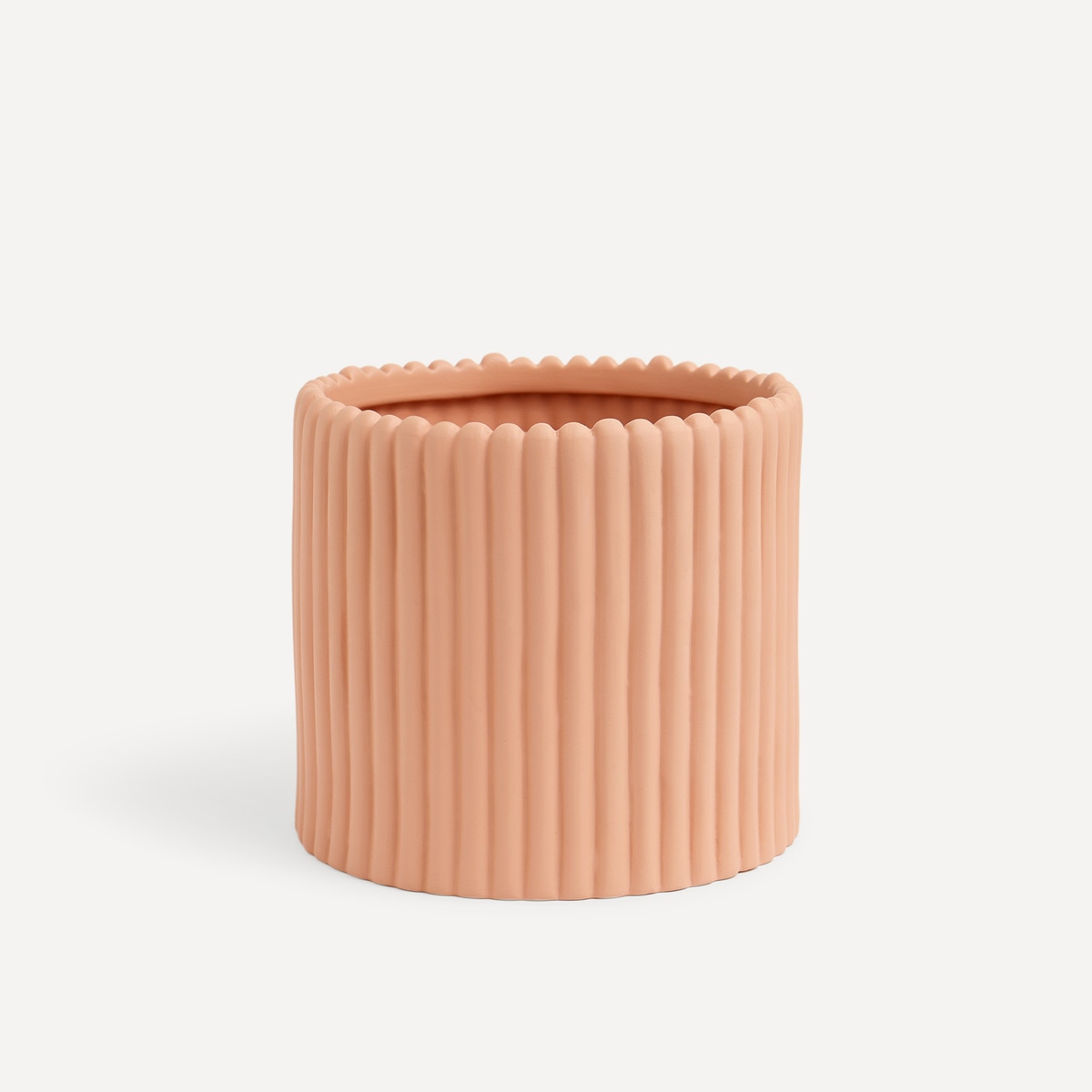 Vaso às Riscas Benapole Terracota-1