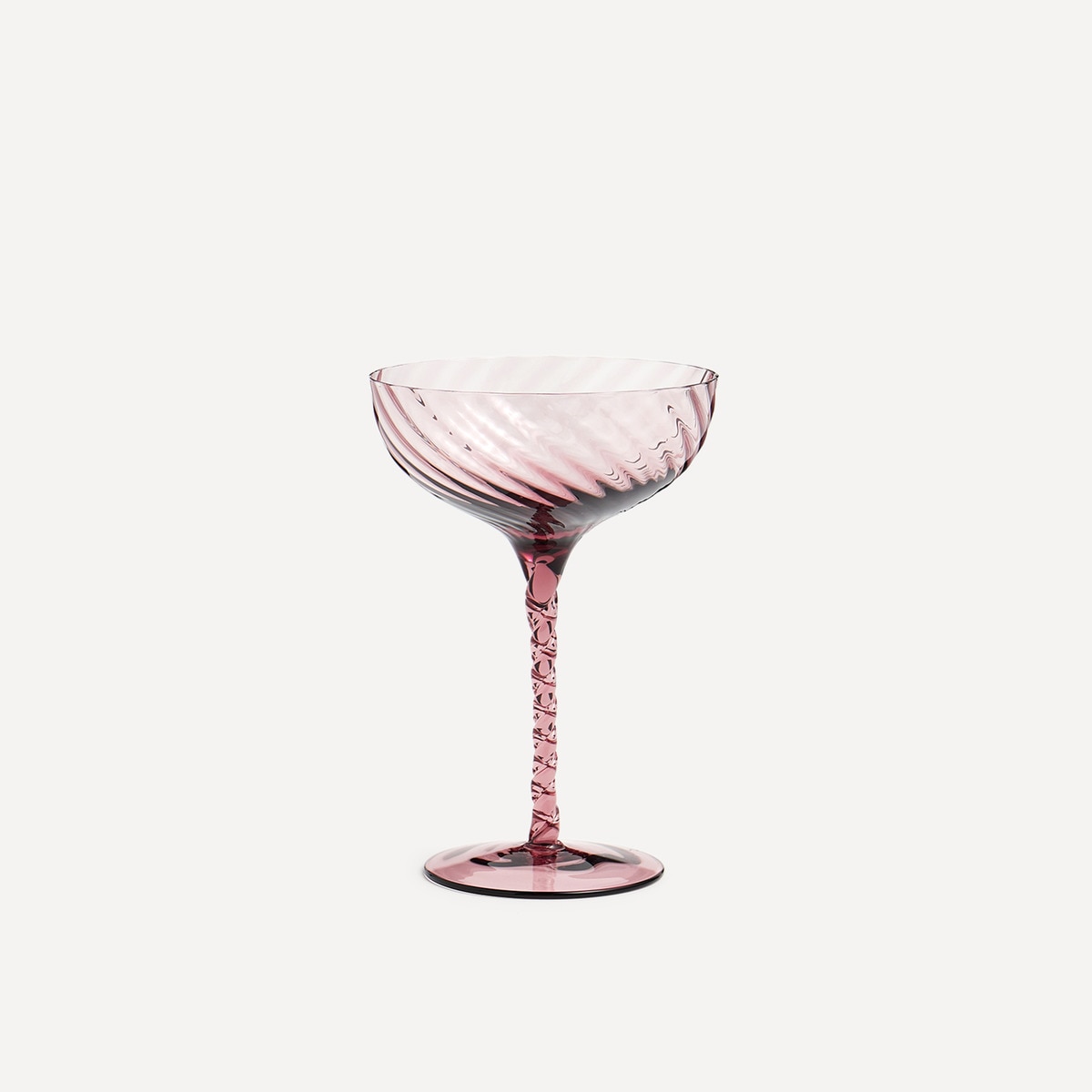 Copa de Martini de cristal Garda El Corte Inglés Violeta-1