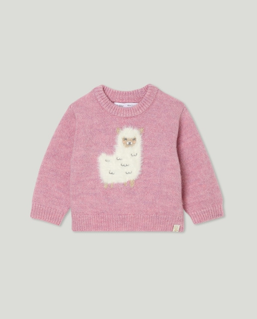 Imagen 0 de Jersey tricot animalito de bebé niña